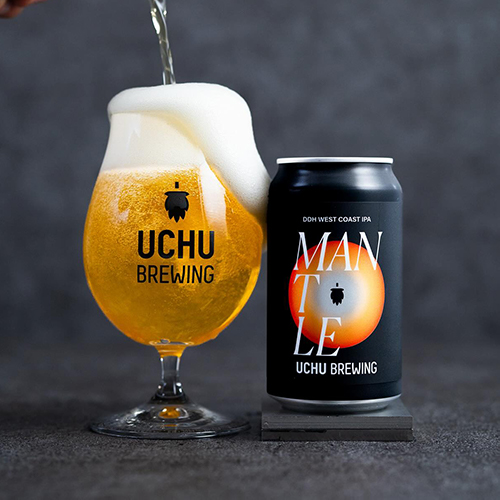 うちゅうブルーイング / マントル (DDH West Coast IPA) 350ml缶 [UCHU BREWING / MANTLE]