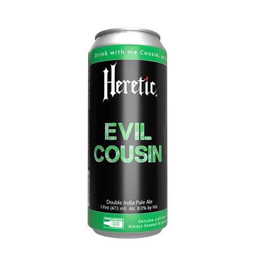 ヘレティック / イーヴルカズン (West Coast Imperial IPA) 473ml缶 [Heretic Brewing / Evil Cousin]