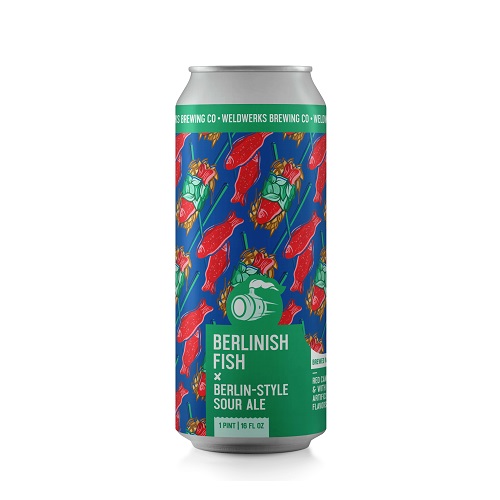 ウェルドワークス / ベルリニッシュフィッシュ (Berlin-Style Sour Ale) 473ml缶 [WeldWerks / Berlinish Fish]
