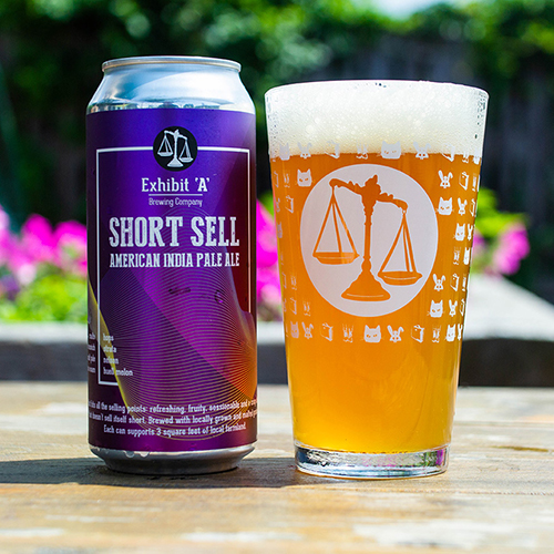 エグジビットエー / ショートセル (American IPA) 473ml缶 [Exhibit 'A' Brewing / Short Sell]