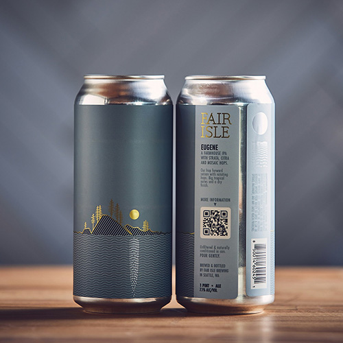 フェアアイル / ユージーン - クラッシュ (Dry-Hopped Farmhouse IPA) 473ml缶 [Fair Isle Brewing / Eugene - Krush]