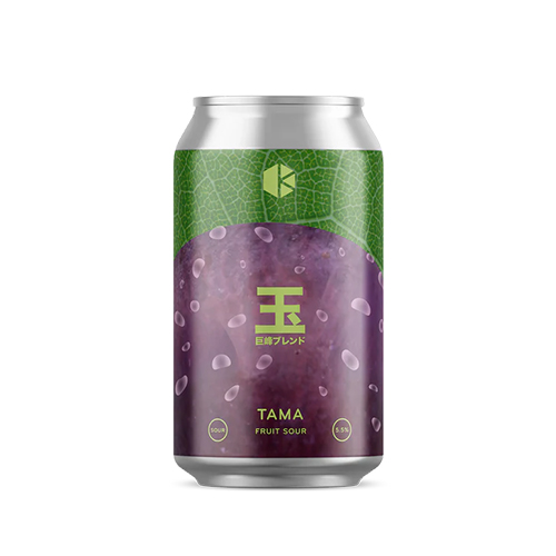 京都醸造 / 玉　巨峰ブレンド (Fruited Sour) 350ml缶 [Kyoto Brewing Co. / Tama - Kyoho Blend]