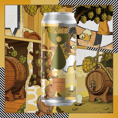 ティーンネイジブルーイング / レザレクション (DDH IPA) 500ml缶 [Teenage Brewing / Resurrection]