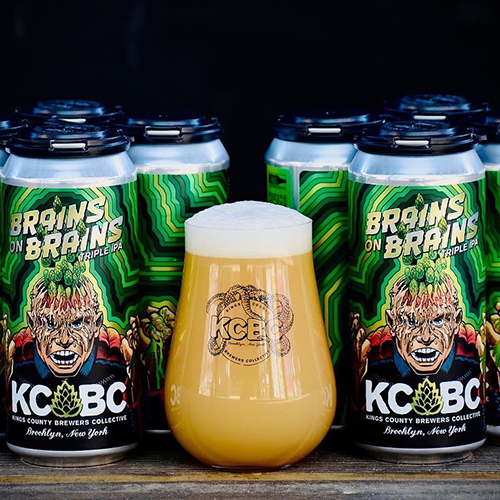KCBC / ブレインズ オン ブレインズ (Hazy Triple IPA) 473ml缶 [Kings County Brewers Collective / Brains On Brains]