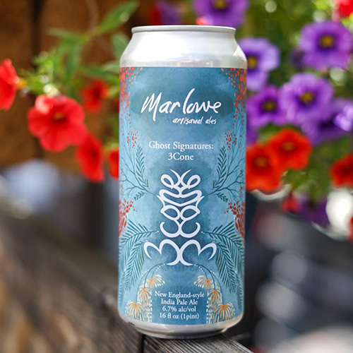(空輸) マーロウ・アーティザナルエールズ / ゴーストシグネチャー: スリーコーン (NEIPA) 473ml缶 [Marlowe Artisanal Ales / Ghost Signatures: 3cone]