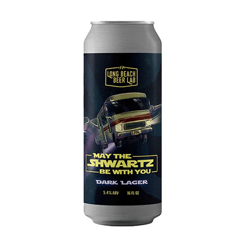 ロングビーチビアラボ / メイ・ザ・シュバルツ・ビー・ウィズ・ユー (Dark Lager) 473ml缶 [Long Beach Beer Lab / May The Schwartz Be With You]