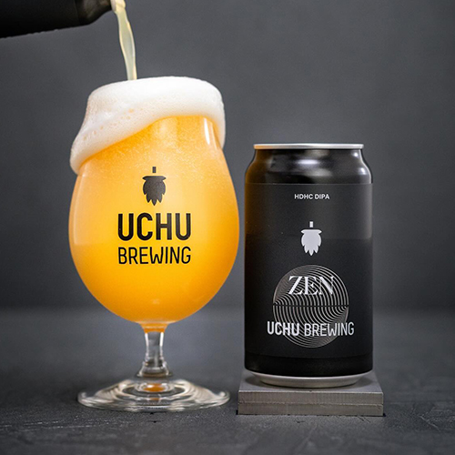うちゅうブルーイング / ゼン (HDHC DIPA) 350ml缶 [UCHU BREWING / ZEN]