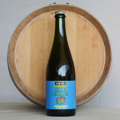 アングロジャパニーズ / フルーテッドサワー ウメバレル (Barrel Aged Sour Ale with Ume) 750ml瓶 [Anglo Japanese / Fruited Sour UME BARREL]