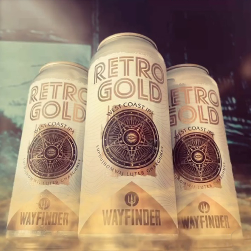 ウェイファインダー / レトロゴールド (West Coast IPA) 473ml缶 [Wayfinder Beer / Retro Gold]