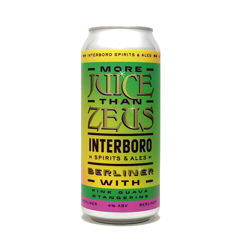 インターボロ / モアジュースザンゼウス 473ml缶 [Interboro / More Juice Than Zeus]