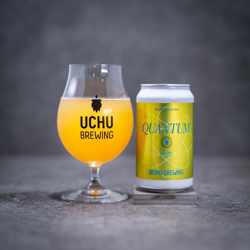 うちゅうブルーイング / クオンタム ゆず (Kölsch Style Ale) 350ml缶 [Uchu Brewing / QUANTUM -Yuzu-]