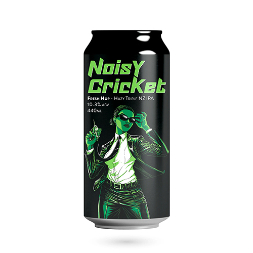ダブルヴィジョン / ノイジークリケット (Fresh Hop Hazy Triple NZ IPA) 440ml缶 [Double Vision Brewing / Noisy Cricket]