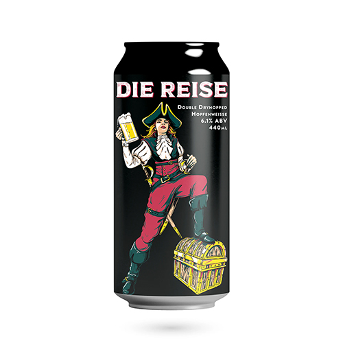 ダブルヴィジョン x シュナイダーヴァイセ / ディー・ライゼ (DDH Hopfenweisse) 440ml缶 [Double Vision x Schneider Weisse / Die Reise]
