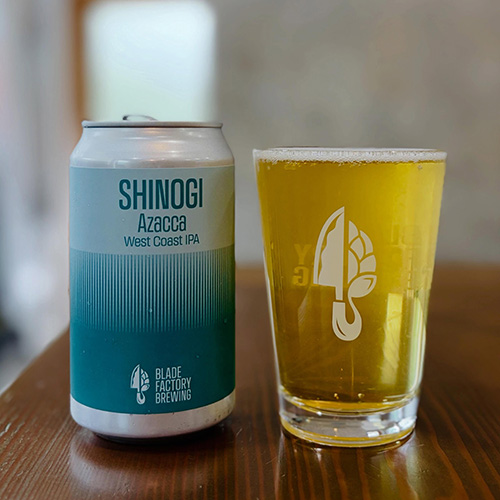 ブレードファクトリーブリューイング / シノギ (アザッカ) (West Coast IPA) 360ml缶 [BLADE FACTORY BREWING / SHINOGI (Azacca)]