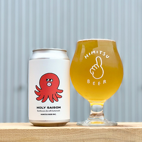 ひみつビール / ホーリーセゾン (Farmhouse Ale with Botanicals) 350ml缶 [Himitsu Beer / HOLY SAISON]