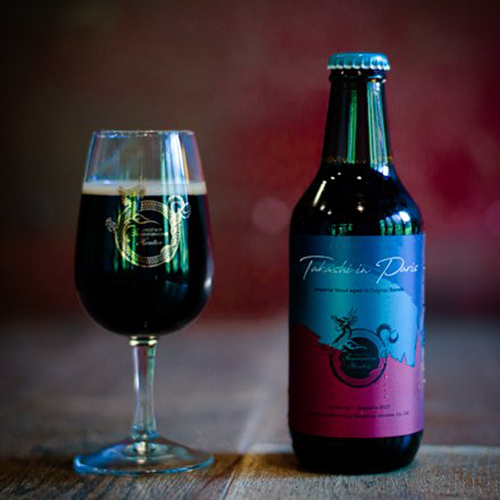 志賀高原ビール / タカシ イン パリス (Cognac Barrel Aged Imperial Stout) 330ml瓶 [Shiga Kogen Beer / Takashi in Paris]
