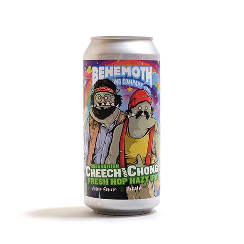 ベヒーモス / チーチ・アンド・チョン・フレッシュホップ・ヘイジーIPA 2026 440ml缶 [Behemoth / Cheech & Chong Fresh Hop Hazy IPA 2026]
