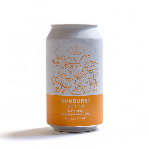 トパトパ / サンバースト (White Ale) 355ml缶 [Topa Topa Brewing / Sunburst]