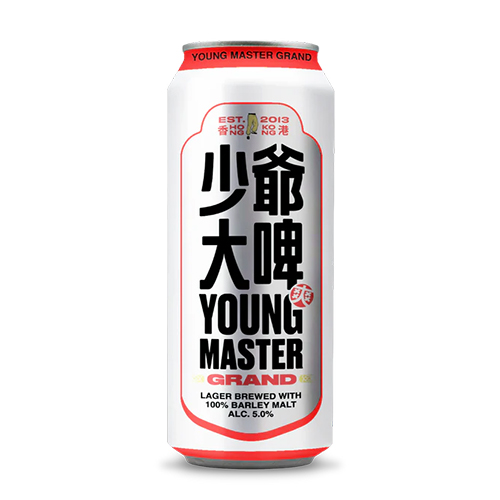 ヤングマスター / ヤングマスターグランド (Pale Lager) 500ml缶 [Young Master Brewery 少爺啤酒廠 / Young Master Grand]