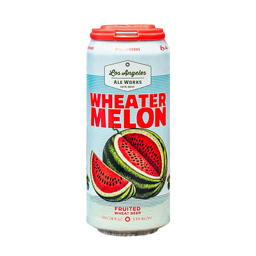 ロサンゼルスエールワークス / ウィーターメロン (Wheat Ale w/ Watermelon) 473ml缶 [Los Angeles Ale Works / Wheatermelon]
