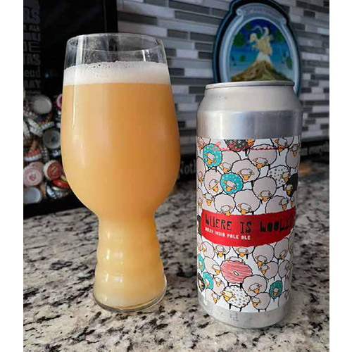 バーバーブリューハウス / ウェア・イズ・ウーリー？ (New England IPA) 473ml缶 [Baa Baa Brewhouse / Where Is Wooly?]
