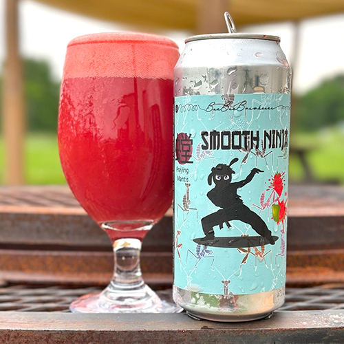 バーバーブリューハウス / スムーズニンジャ - プレイング・マンティス (Fruited Sour) 473ml缶 [Baa Baa Brewhouse / Smooth Ninja - Praying Mantis]