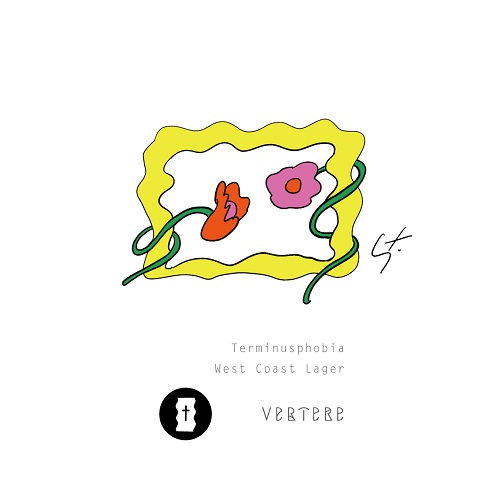 バテレ x トートピア / ターミナスフォビア (West Coast Lager) 500ml缶 [VERTERE x Totopia / Terminusphobia #1]