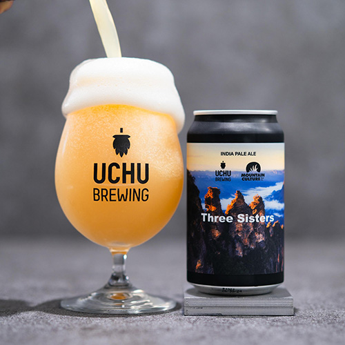 うちゅうブルーイング / スリーシスターズ (India Pale Ale) 350ml缶 [UCHU BREWING / Three Sisters]