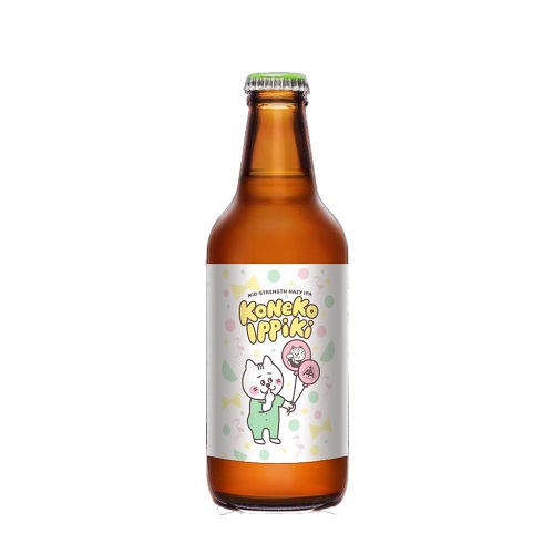伊勢角屋麦酒 / こねこいっぴき (Mid-Strength Hazy IPA) 330ml瓶 [ISEKADO BREWERY / KoNeKo IPPiKi]