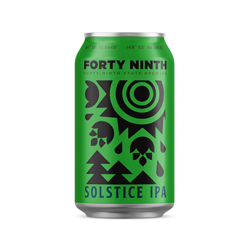 フォーティーナインス・ステート / ソルスティス IPA (American IPA) 355ml缶 [49th State Brewing / Solstice IPA]