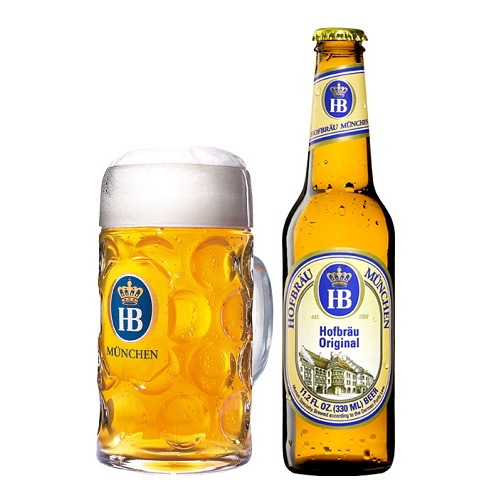 ホフブロイ オリジナルラガー 330ml瓶/24本 [Hofbr&auml;u Original]