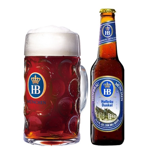ホフブロイ ドゥンケル 330ml瓶/24本 [Hofbr&auml;u Dunkel]