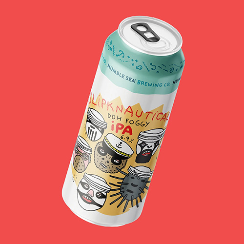 (空輸) ハンブルシー / スリップノーティカル (DDH Foggy IPA) 473ml缶 [Humble Sea Brewing Co. / Slipknautical]
