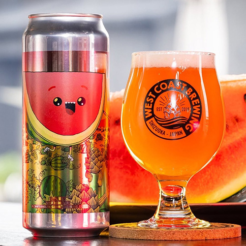 ウエストコーストブルーイング / ウォーターメロン・フルーツ・モンスター (Sour Double IPA w/Watermelon, Guava, Rhubarb & Ginger) 510ml缶 [West Coast Brewing / Watermelon Fruit Monster]