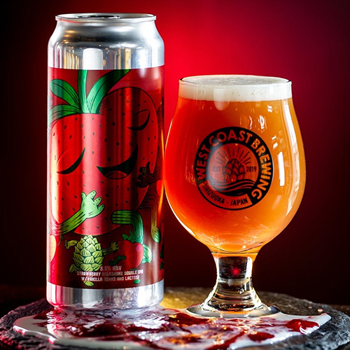 ウエストコーストブルーイング / ストロベリー・フルーツ・モンスター (Strawberry Milkshake DIPA) 510ml缶 [West Coast Brewing / Strawberry Fruit Monster]