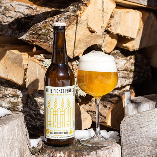 ベルウッズ / ホワイトピケットフェンス (Blended Foeder Saison) 500ml瓶 [Bellwoods / White Picket Fence]