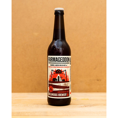 ベルウッズ / ファーマゲドン: ノーフォルク・モントモレンシーチェリー 2021 (Wild Farmhouse Ale w/ Cherries) 500ml瓶 [Bellwoods / Farmageddon: Norfolk Montmorency Cherry]