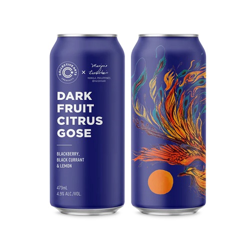 コレクティブアーツ / ダークフルーツシトラスゴーゼ (Fruited Gose) 473ml缶 [Collective Arts / Dark Fruit Citrus Gose]