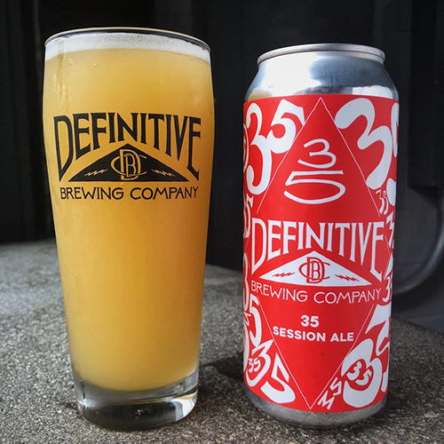 ディフィニティブブルーイング / サーティファイブ (Session IPA) 473ml缶 [Definitive Brewing / 35]