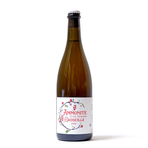 ブラッスリー・アンモナイト / キュヴェ・ヴァンダンジュ・グロゼイユ 2021 (Barrel Aged Wild Ale with Redcurrant) 750ml瓶 [Brasserie Ammonite / Cuvée Vendange Groseille 2021]