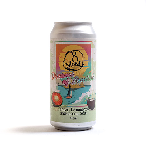 エイトワイヤード / ドリームズ・オブ・ロンボック (Pandan, Lemongrass, & Coconut Sour) 440ml缶 [8 Wired Brewing / Dreams of Lombok]