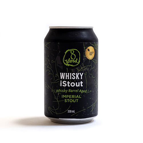 エイトワイヤード / ウイスキー・アイ・スタウト (Whisky Barrel Aged Imperial Stout) 330ml缶 [8 Wired Brewing / Whisky iStout]