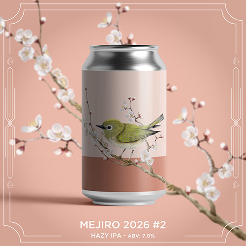 インクホーンブルーイング / メジロ 2026 #2 (Hazy IPA) 355ml缶 [Inkhorn Brewing / Mejiro 2026 #2]