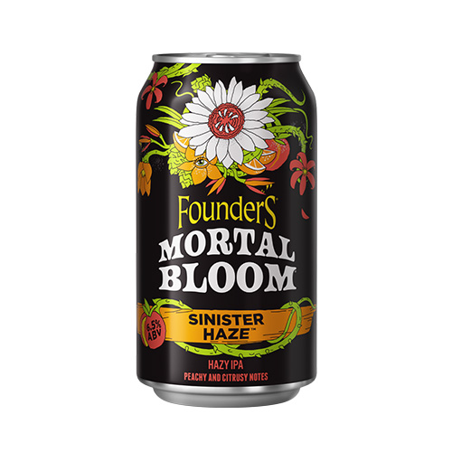 ファウンダーズ / モータルブルーム・シニスターヘイズ (Hazy IPA) 355ml缶 [Founders Brewing / Mortal Bloom Sinister Haze]