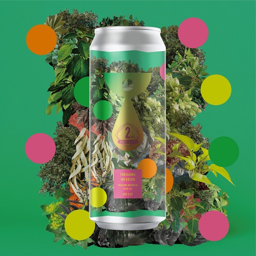 ティーンネイジブルーイング / トキガワインフュージョン (Tokigawa Botanical Sour Ale) 500ml缶 [Teenage Brewing / Tokigawa Infusion]