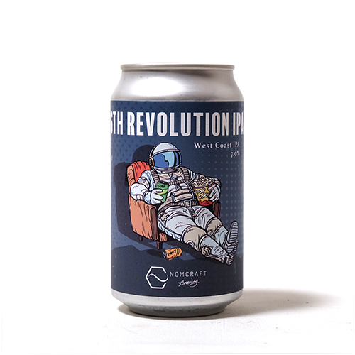 ノムクラフト / 6thレボリューションIPA (West Coast IPA) 350ml缶 [Nomcraft / 6TH Revolution IPA]