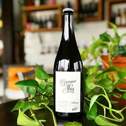 サイドプロジェクト x ブルーリー・テルー / ムスー・アルバン (Saison with Viognier Grapes) 750ml瓶 [Side Project Brewing x Bruery Terreux / Mousseux Alban]