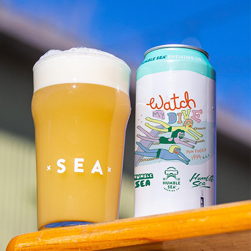 ハンブルシー / ウォッチ・マイ・ダイブ (DDH Foggy IPA) 473ml缶 [Humble Sea Brewing Co. / Watch My Dive]