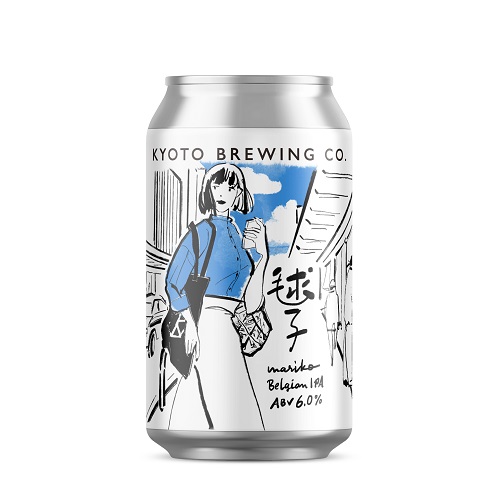 京都醸造 / 毬子 350ml缶 [Kyoto Brewing Co. / MARIKO Belgium IPA]