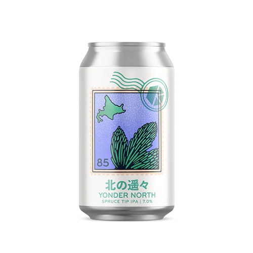 京都醸造 / 北の遥々 (West Coast IPA with Spruce Tips) 350ml缶 [Kyoto Brewing Co. / Yonder North]